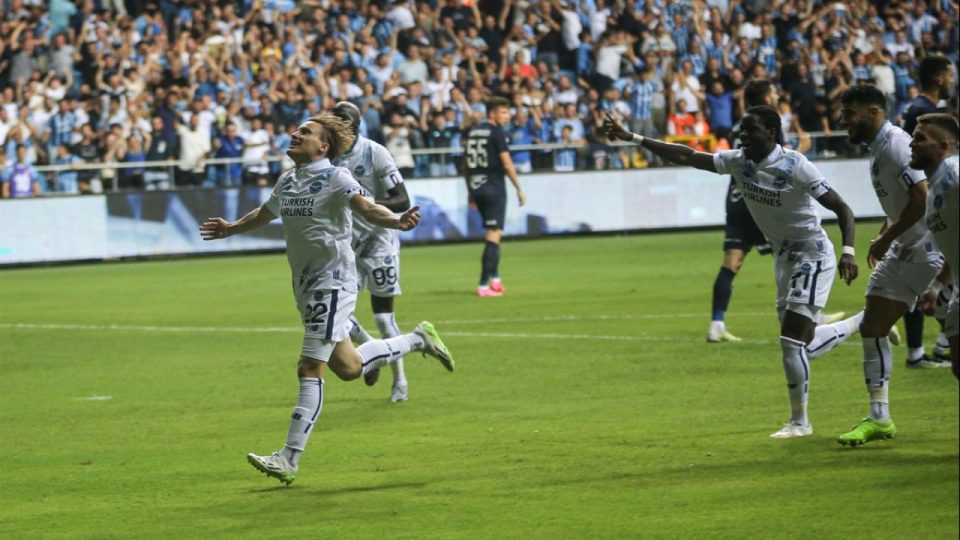 Adana Demirspor tur biletini cebine koydu