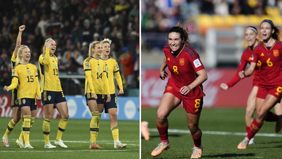 Kadınlar Dünya Kupası’nda yarı finalistleri İspanya ile İsveç oldu