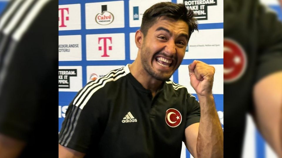 Paralimpik milli tenisçi Ahmet Kaplan Hollanda’da Avrupa 3’üncüsü oldu