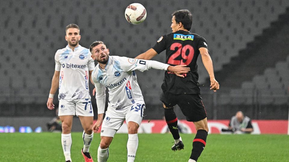 Adana Demirspor deplasmanda kayıp