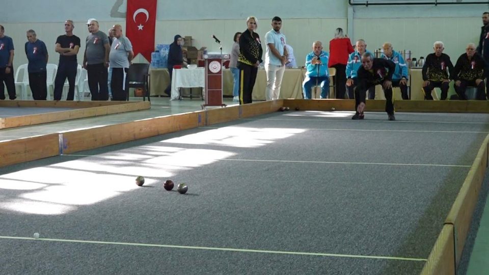Kırklareli’nde bocce turnuvası yapıldı